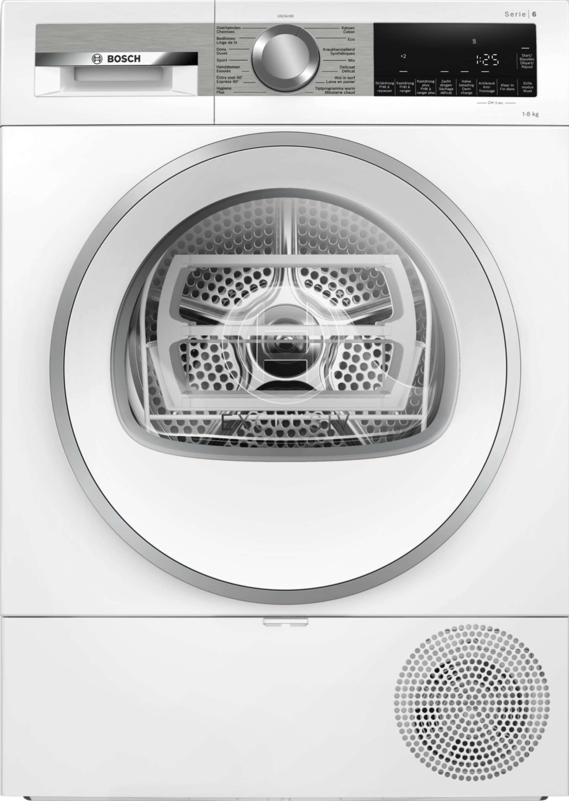 BOSCH WQG233DSFG Series 6 droogkast - warmtepomp