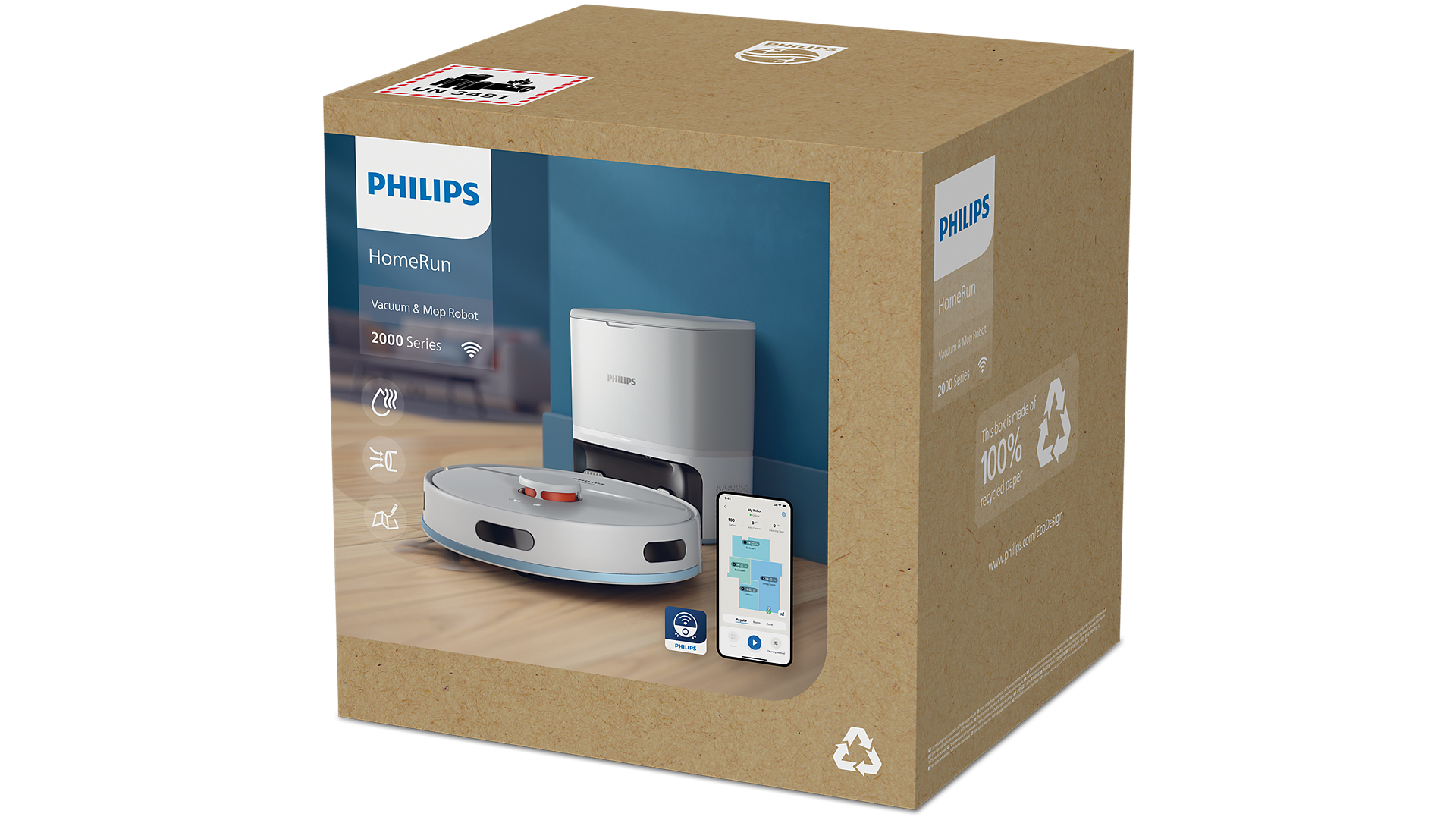 PHILIPS PDXU2100/25 robotstofzuiger