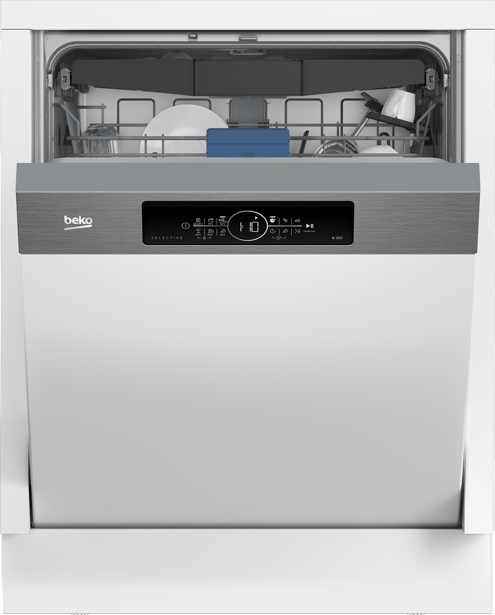 BEKO BDSN36640XC2 vaatwasser met bedieningspaneel