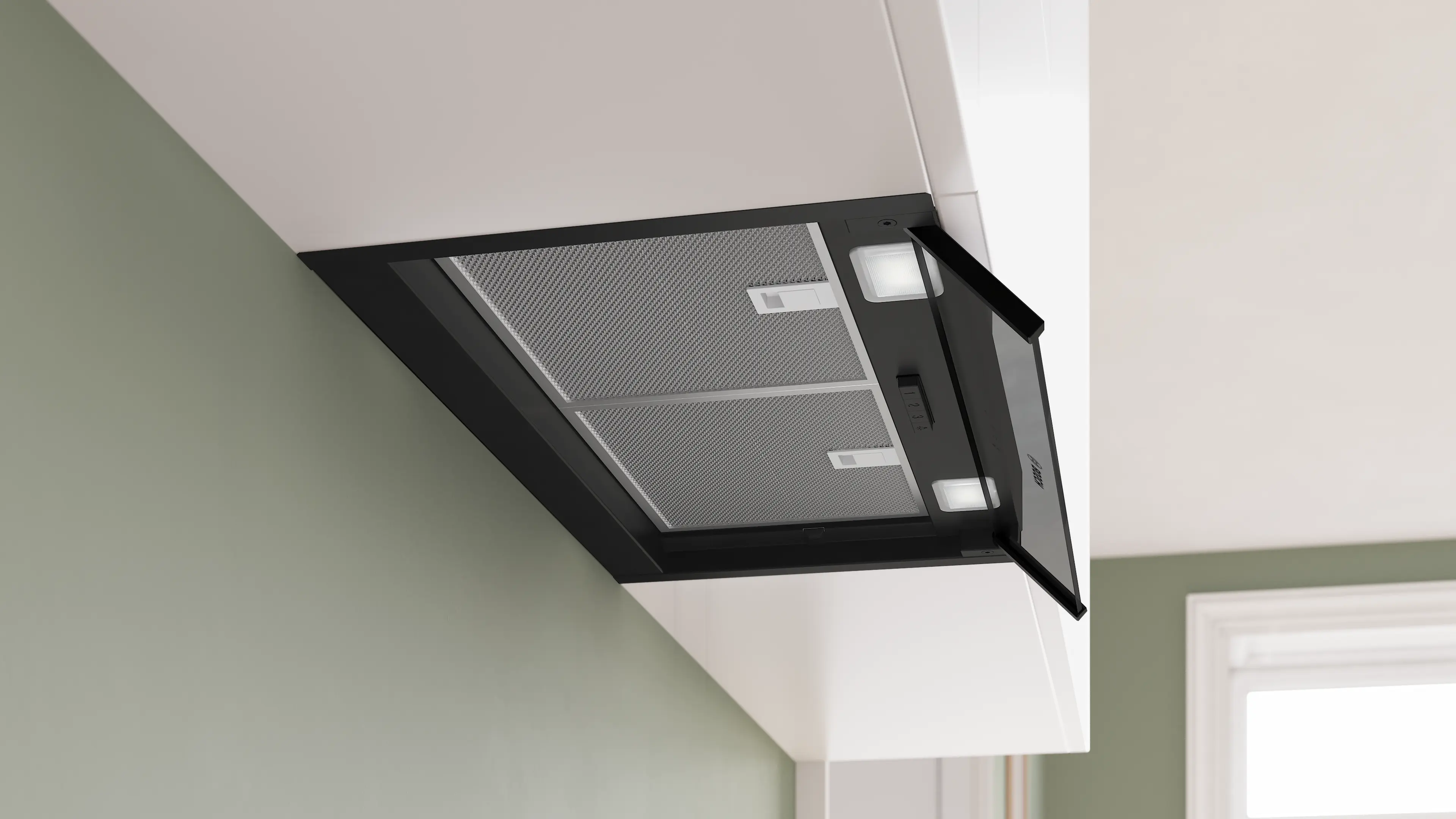 BOSCH DBB65CC60 geïntegreerde dampkap - 60cm