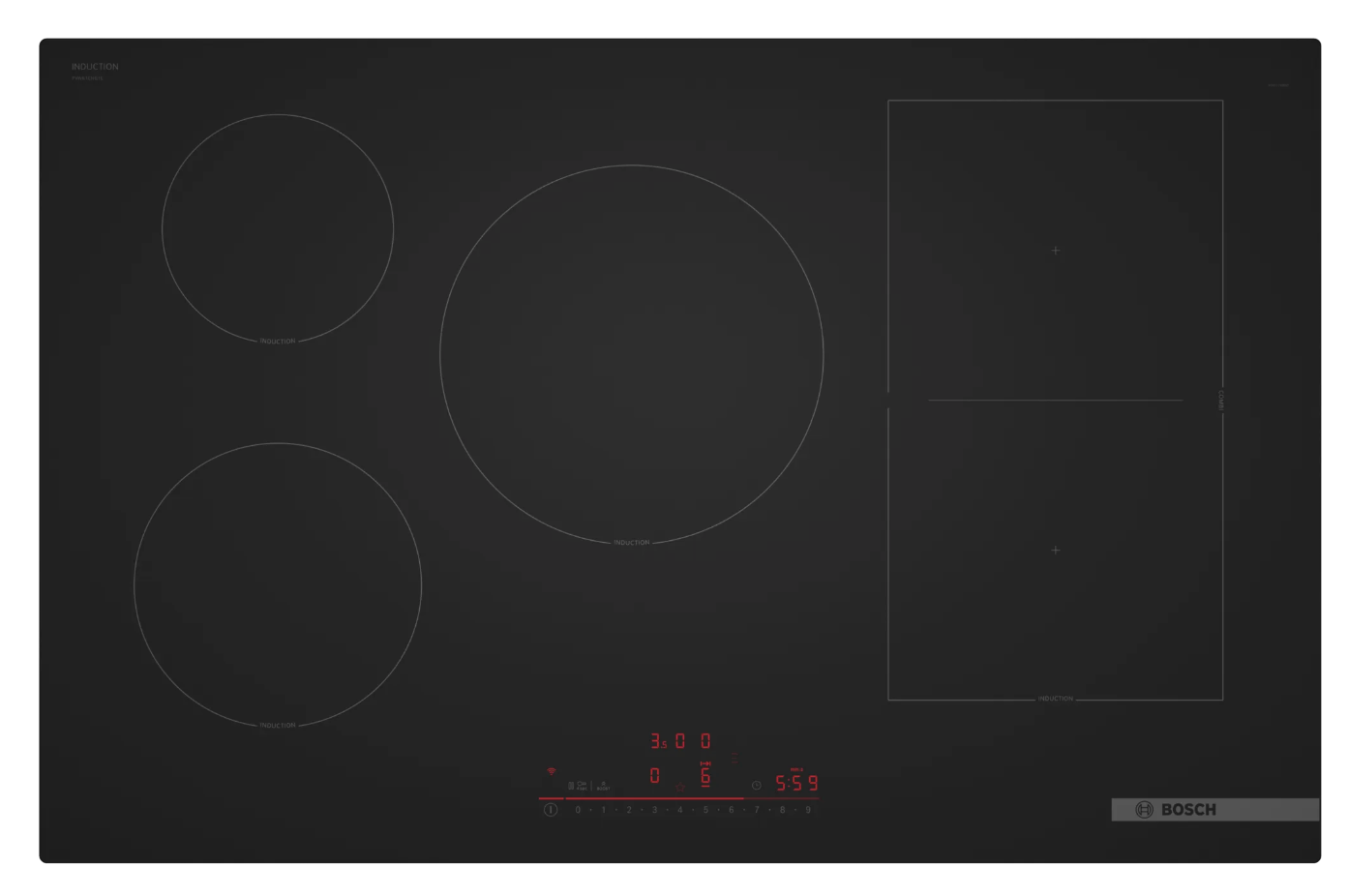 BOSCH PVW81CHB1E inductiekookplaat - 80cm