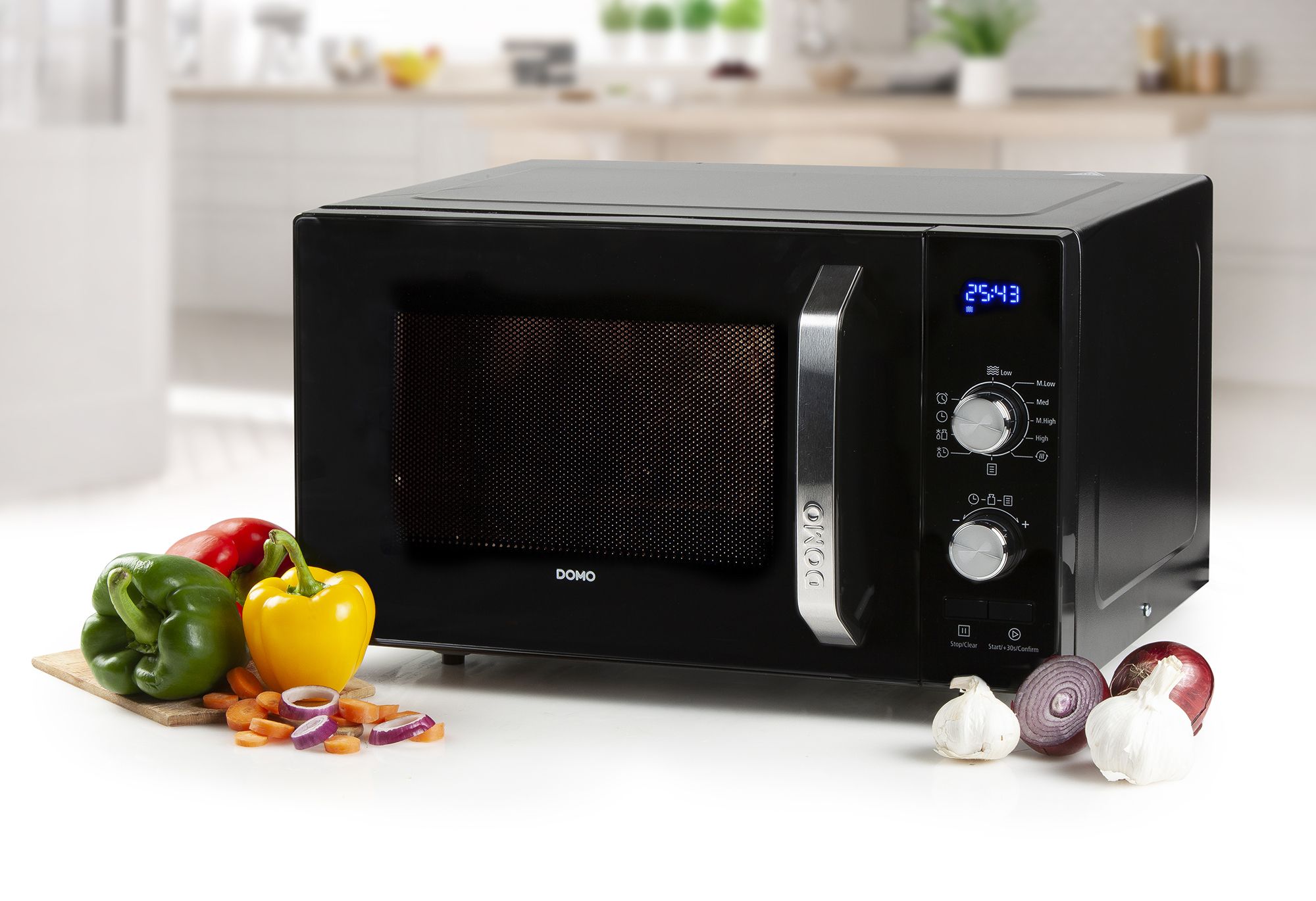 DOMO DODO2924 vrijstaande microgolfoven zonder grill - 29cm