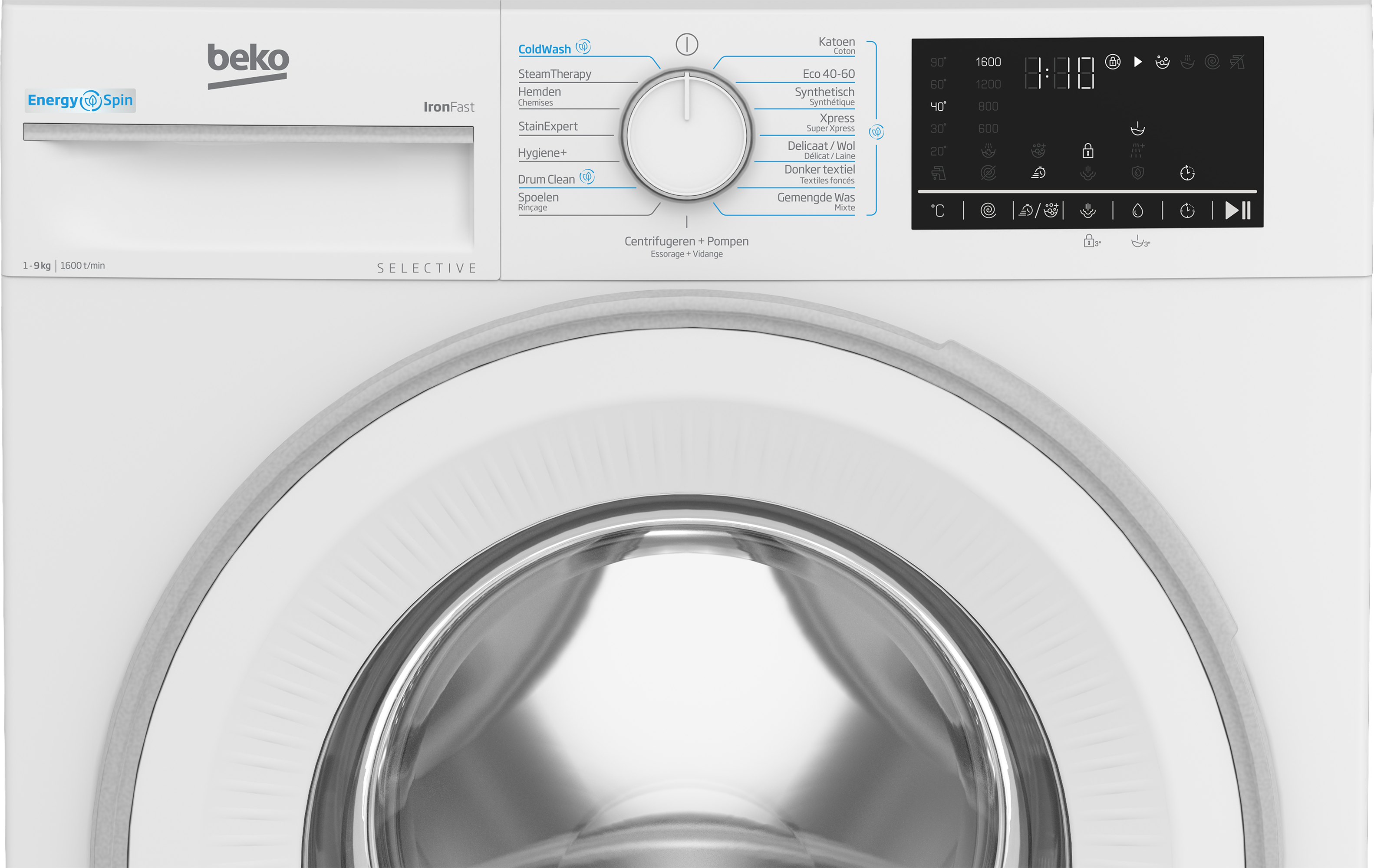 BEKO B3WM49610W2 wasmachine