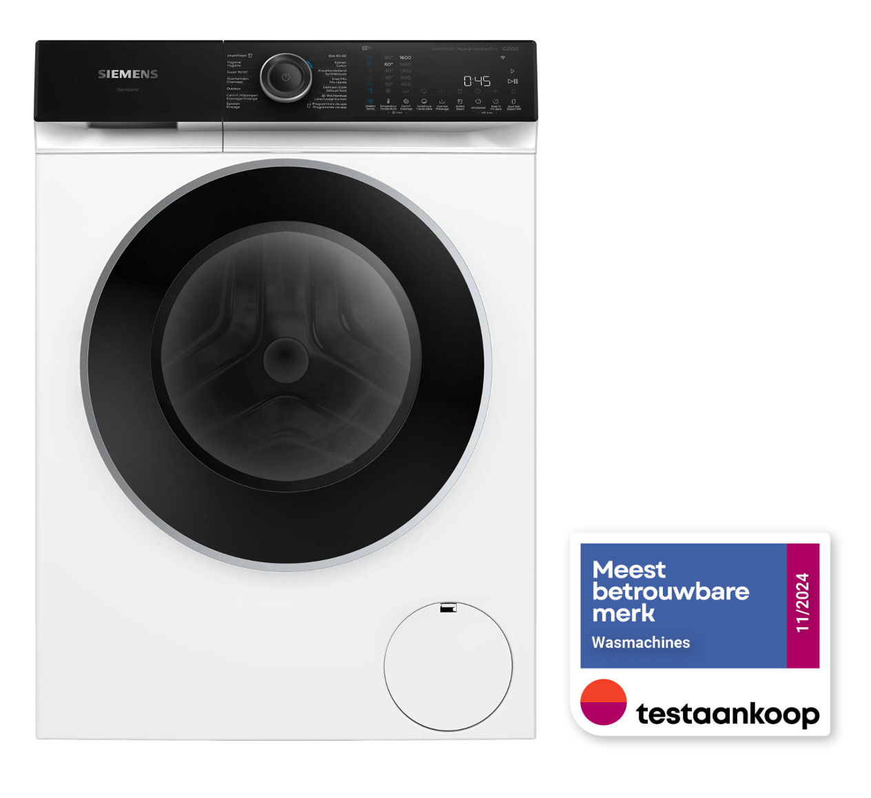 SIEMENS WG56H206FG IQ500 wasmachine