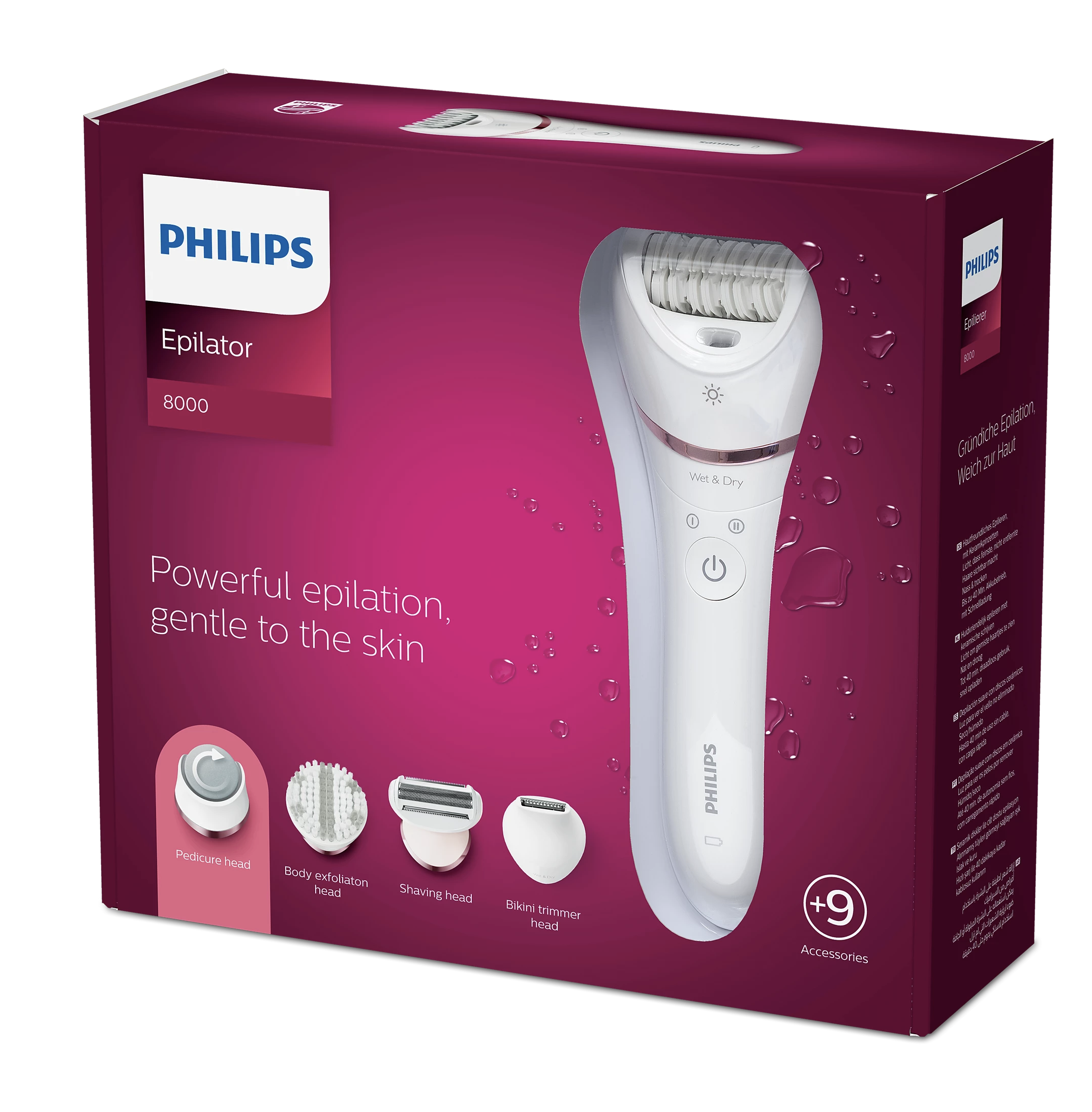 PHILIPS PHBRE740/10 ladyshave