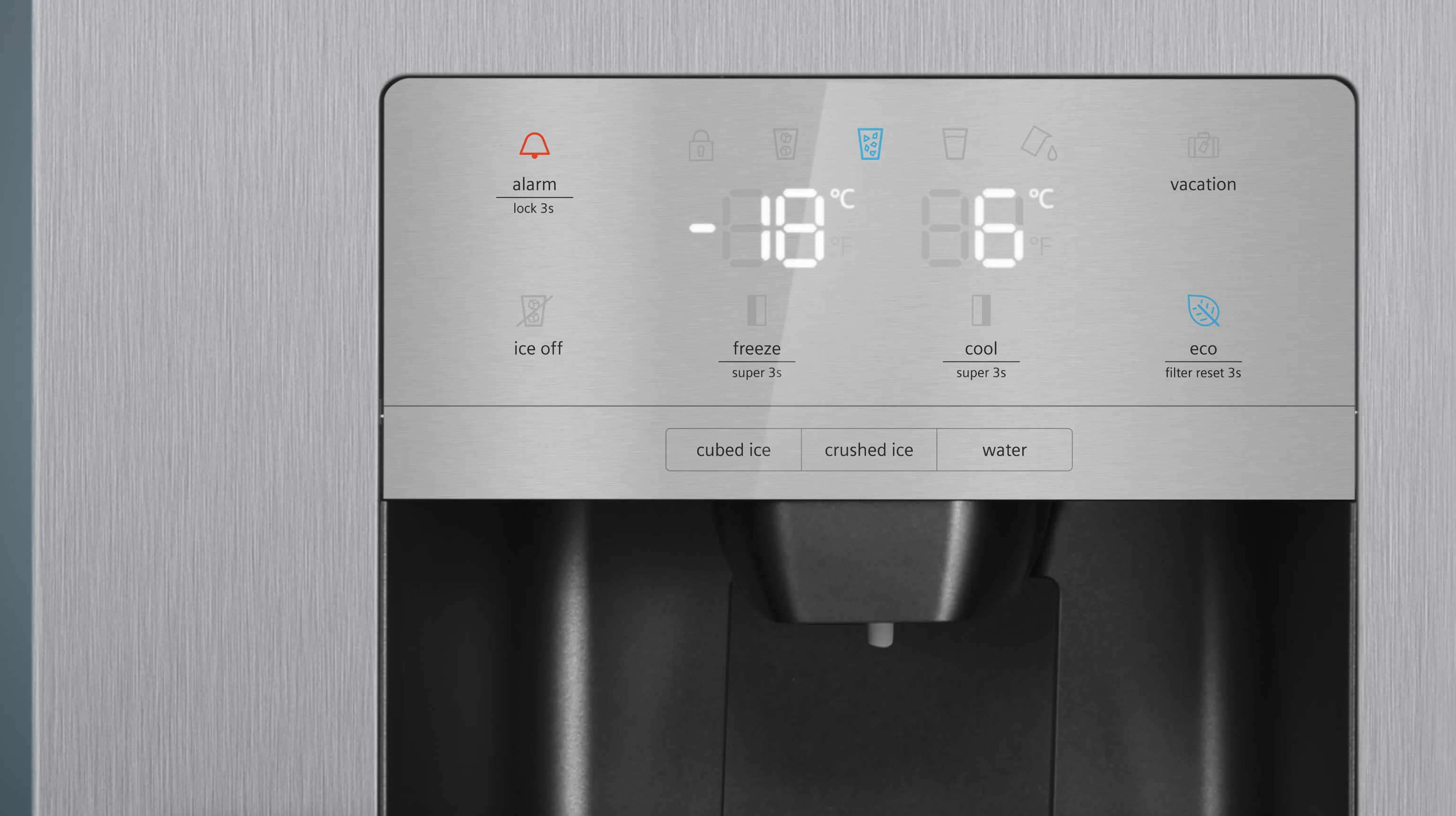SIEMENS KA93DAIEP IQ500 side-by-side - 179cm