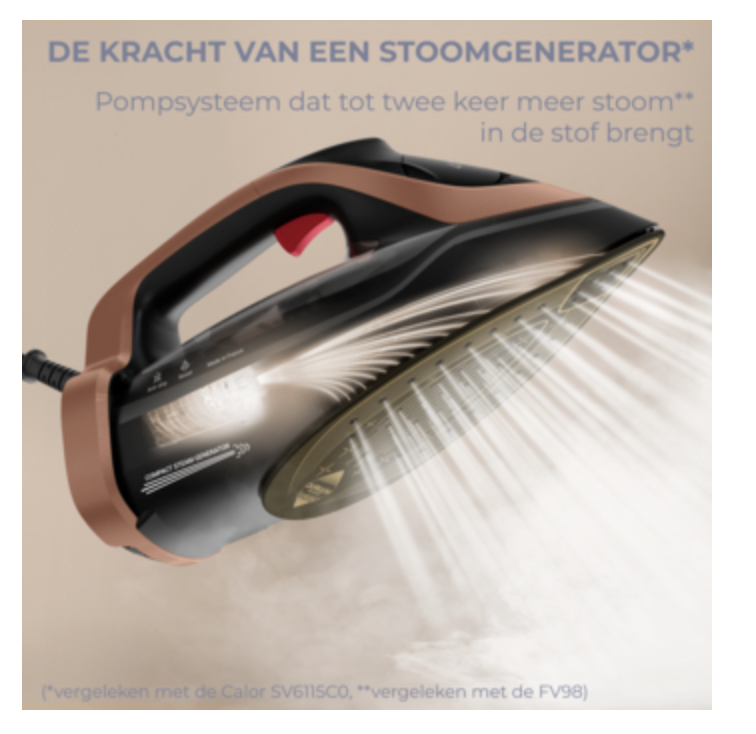 CALOR CAFV9E50C0 stoomstrijkijzer