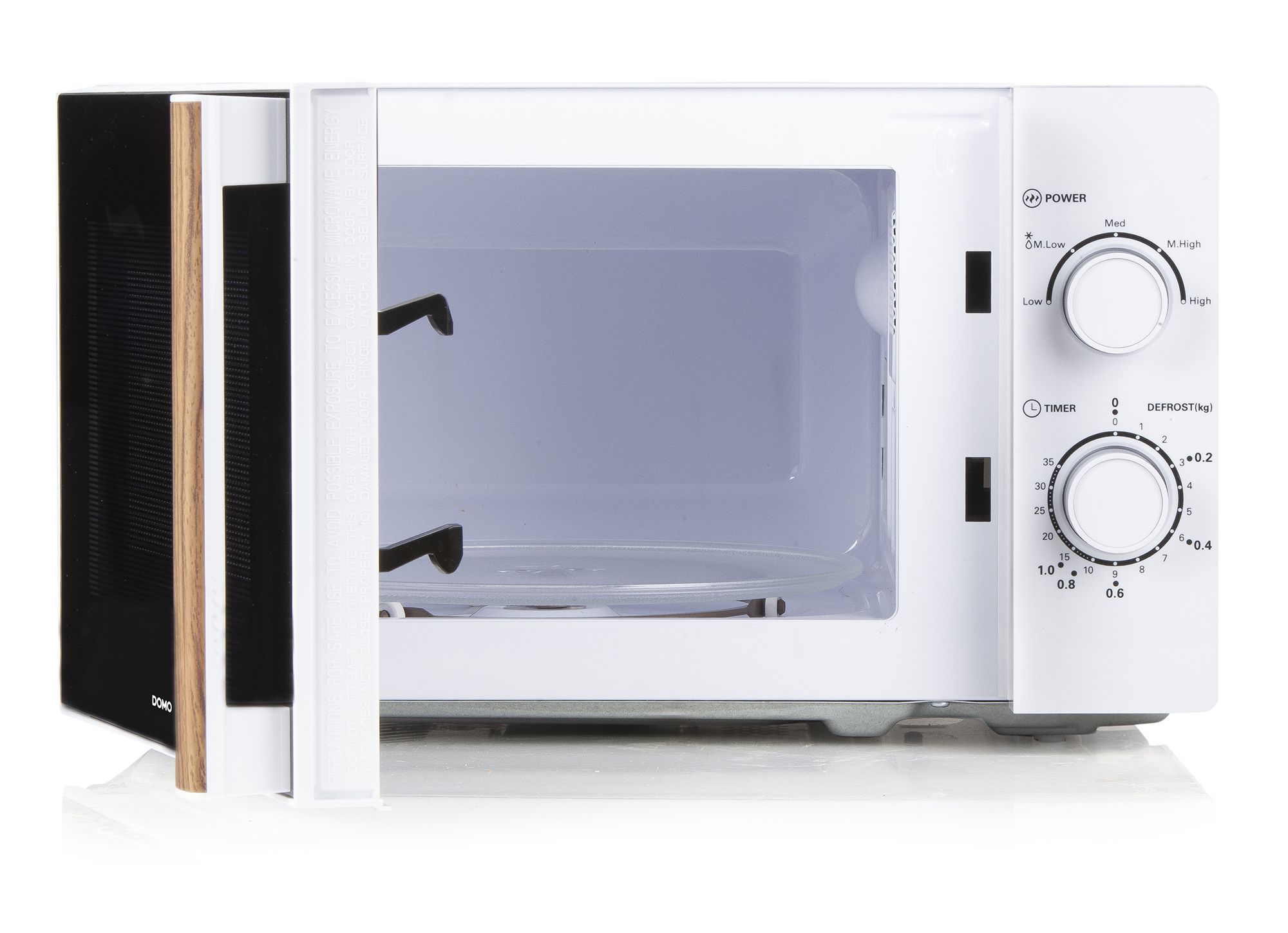 DOMO DODO2720 vrijstaande microgolfoven zonder grill - 25cm