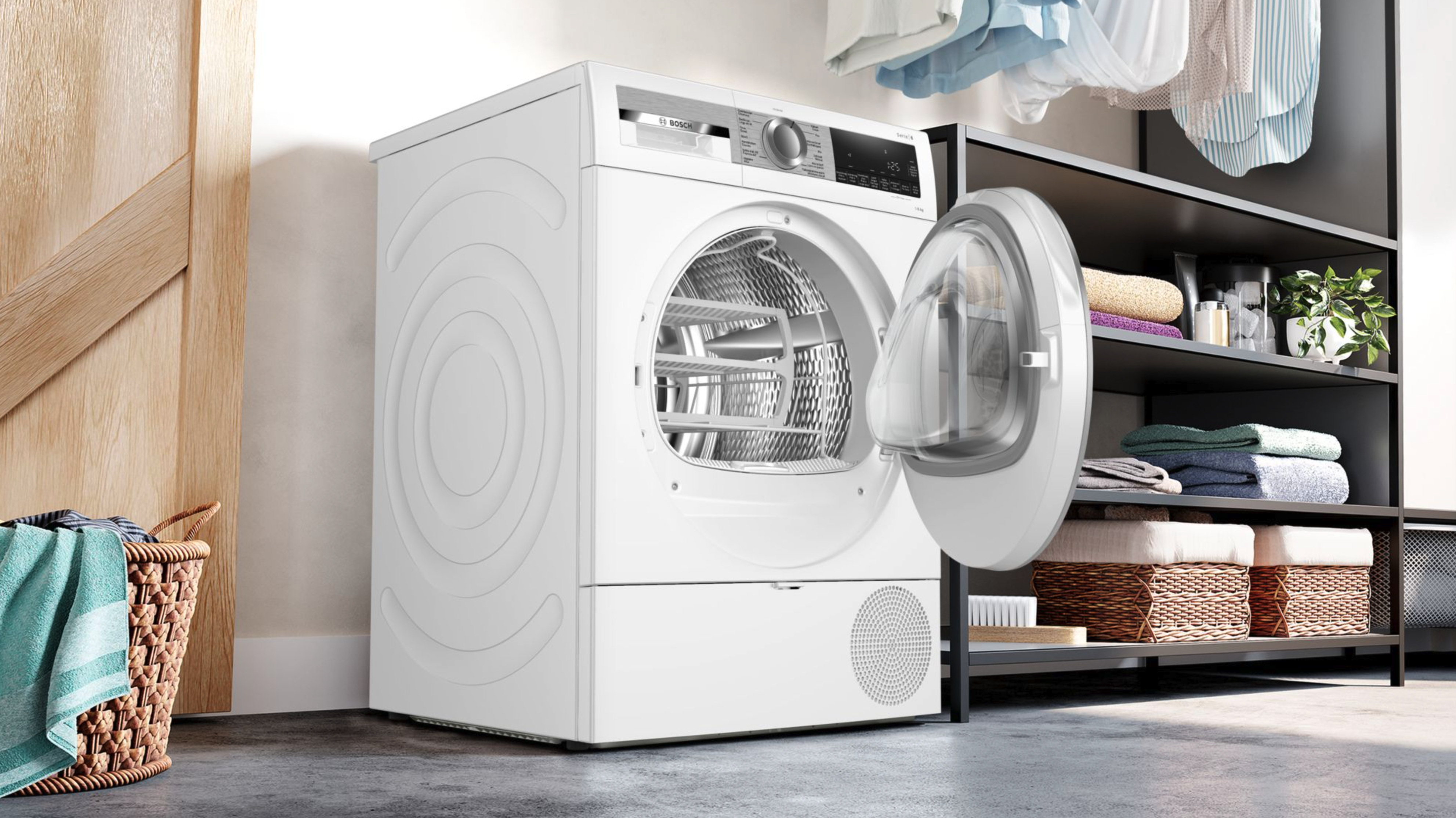 BOSCH WQG233DSFG Series 6 droogkast - warmtepomp