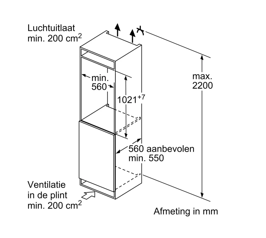 SIEMENS KI31RVFE0 IQ300 koelkast zonder vriesvak - 102cm SIEMENS KI31RVFE0 IQ300 koelkast zonder vriesvak - 102cm