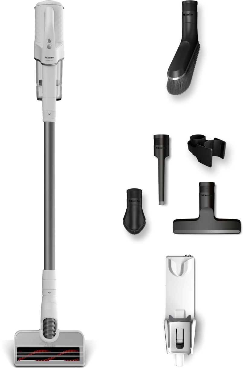 MIELE DUOFLEXHX1EXTRAWIT/WIT DUOFLEX steelstofzuiger