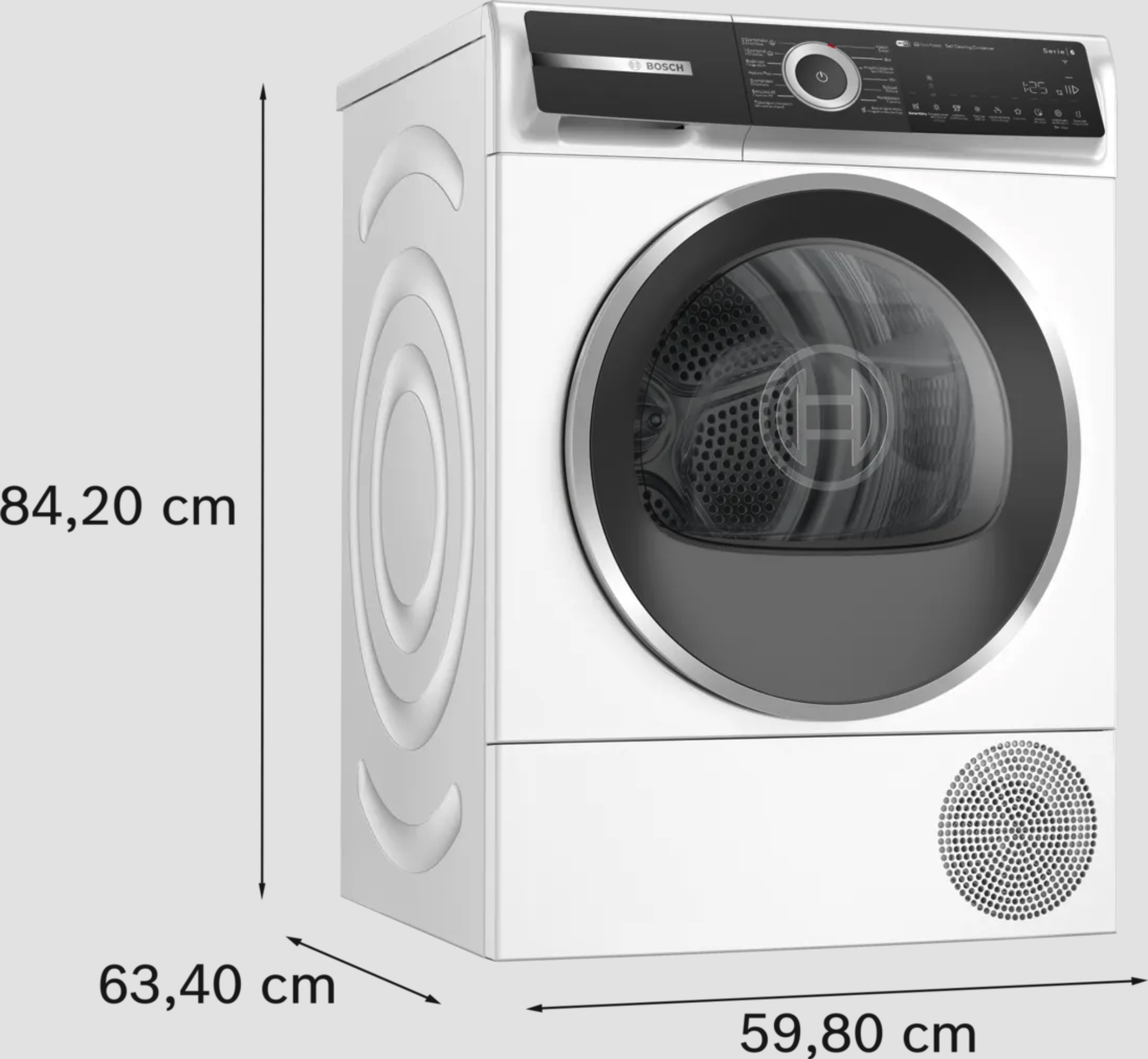 BOSCH WQH245A4FG SERIE 6 droogkast