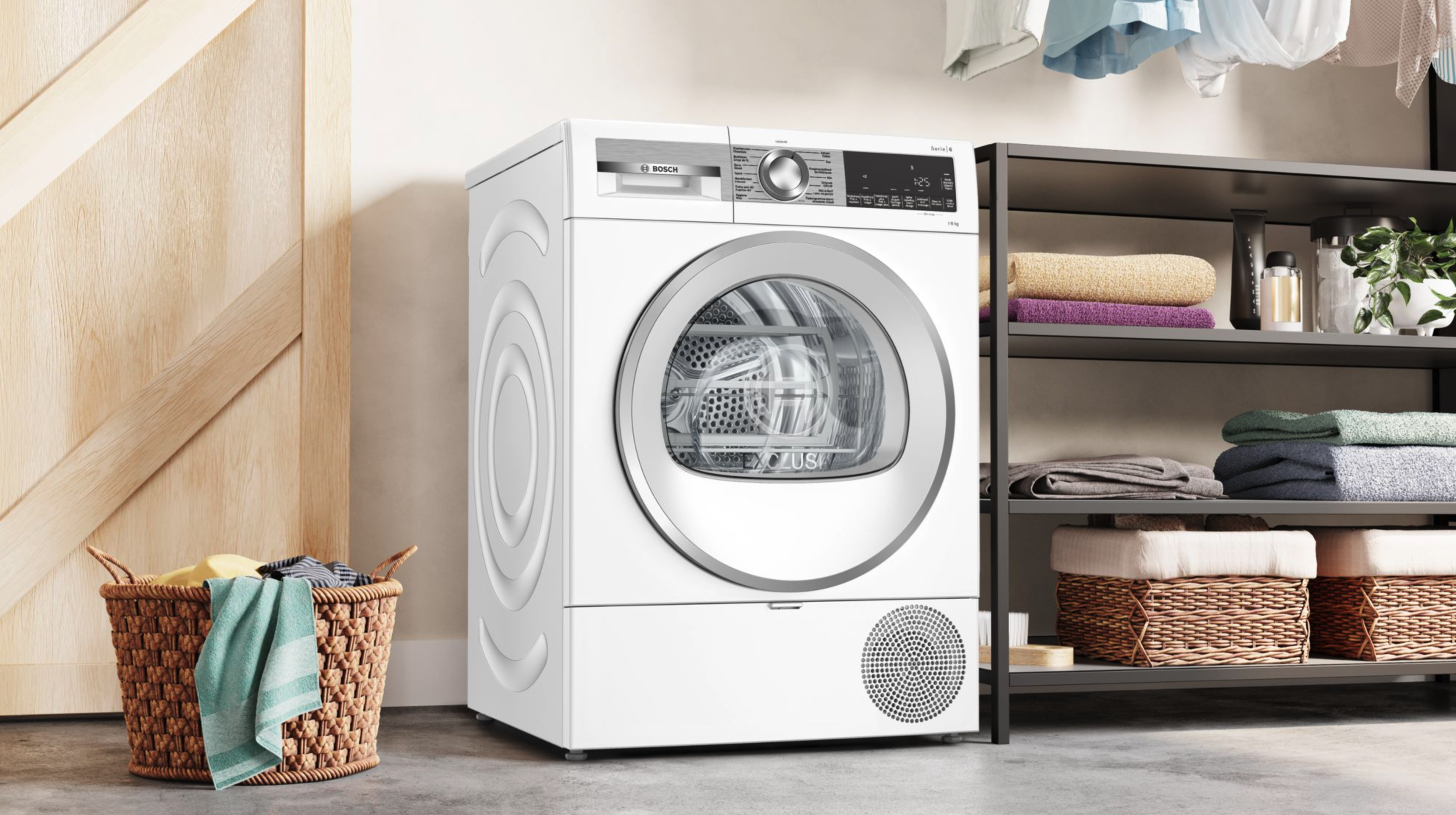 BOSCH WQG233DSFG Series 6 droogkast - warmtepomp