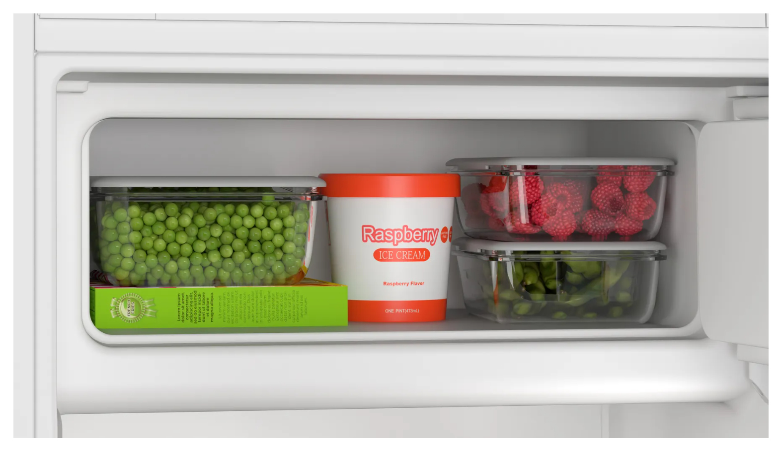 BOSCH KIL425SE0 SERIE 2 koelkast met vriesvak - 122cm BOSCH KIL425SE0 SERIE 2 koelkast met vriesvak - 122cm