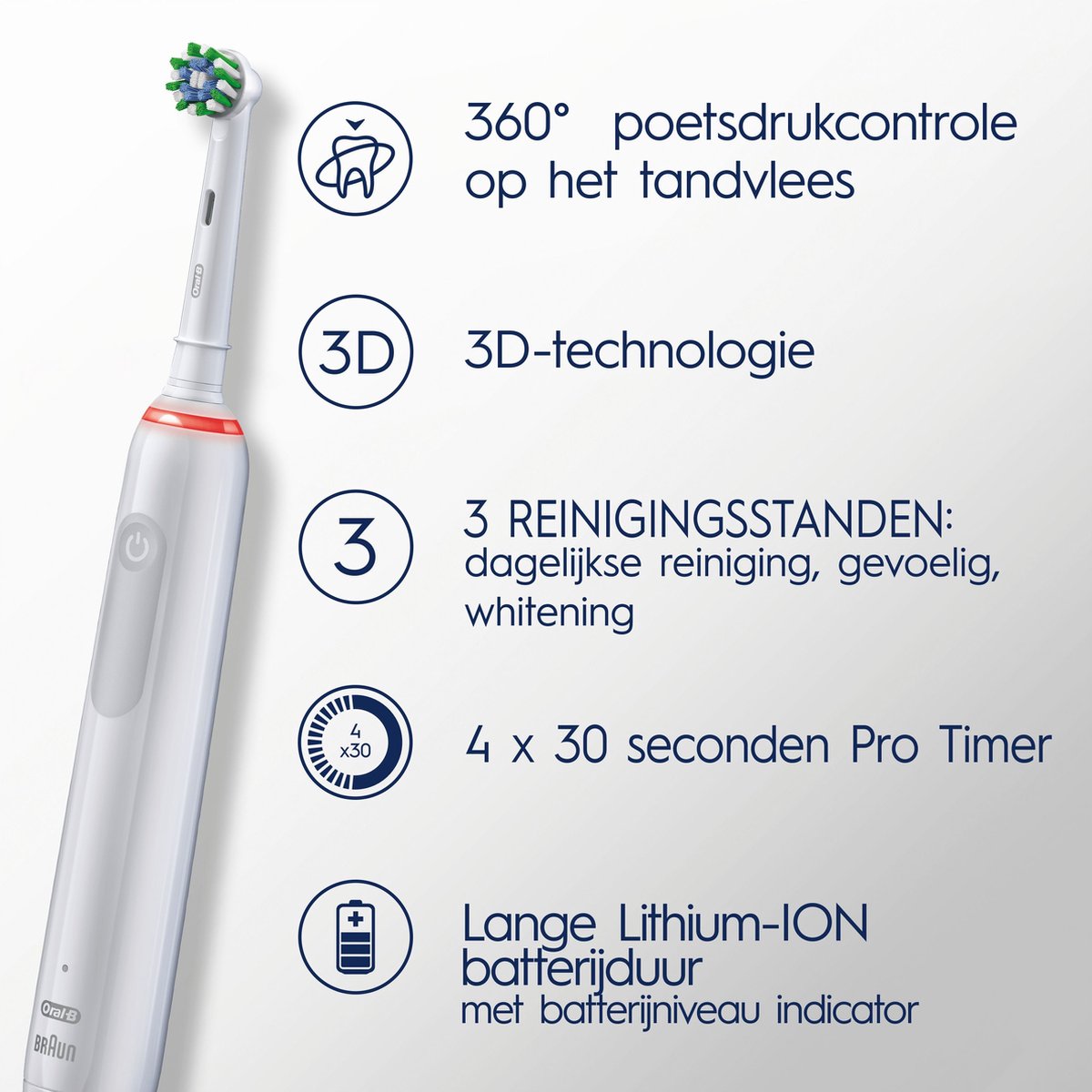 ORAL B OBPRO3CAWH elektrische tandenborstel