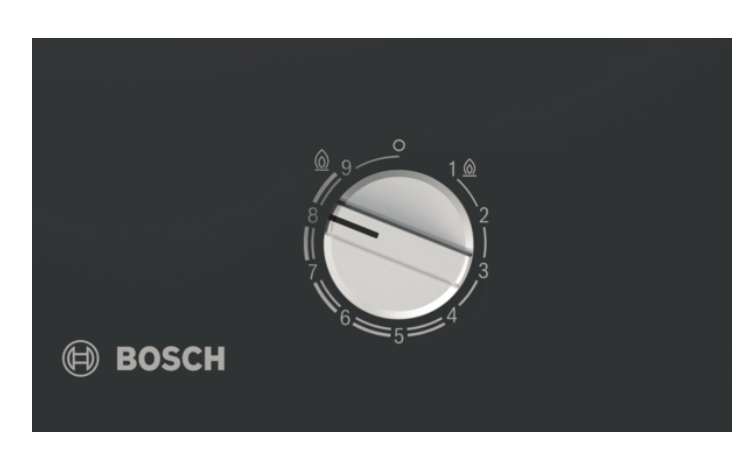 BOSCH PRA3A6I10 gaskookplaat - domino