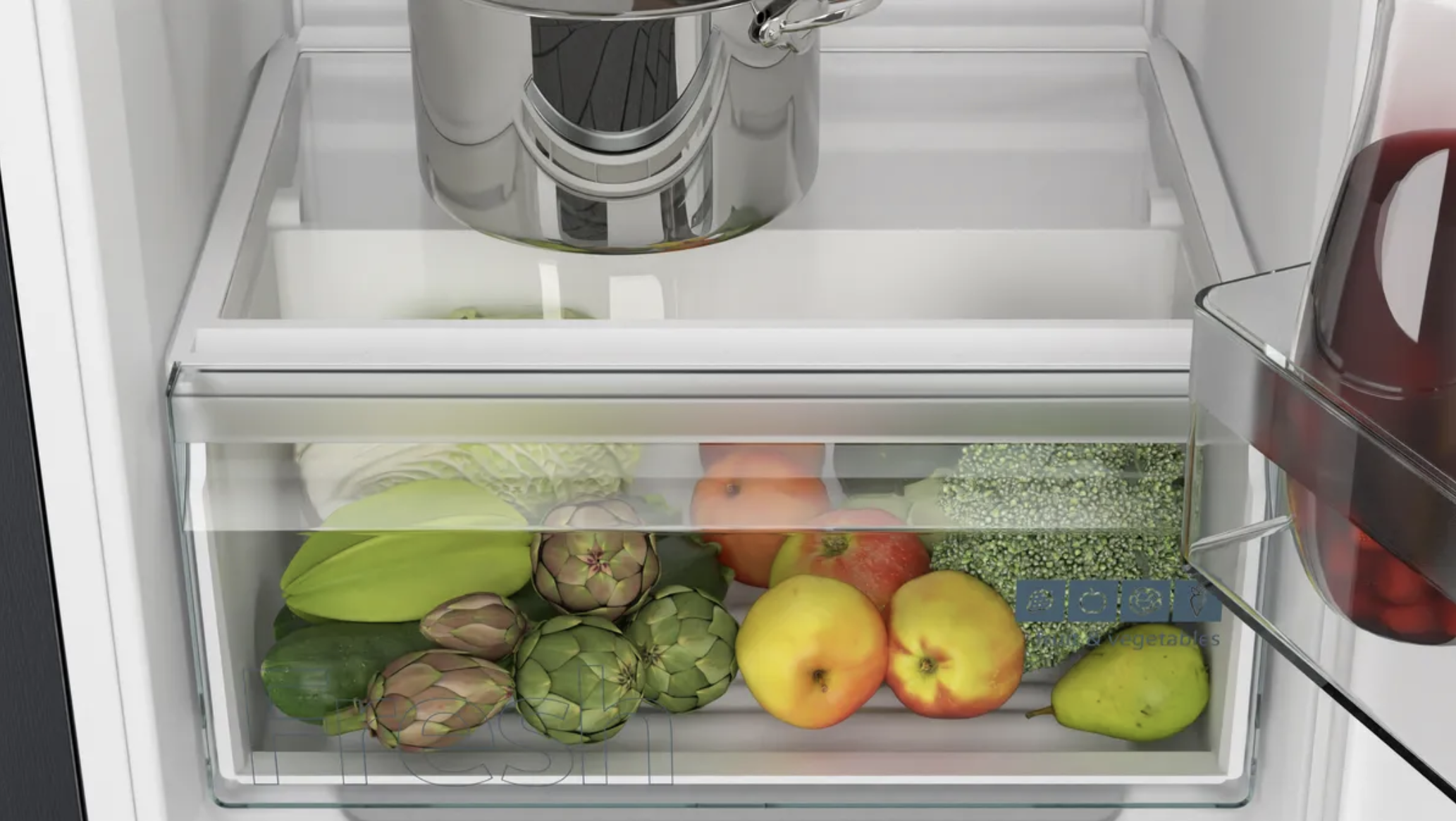 SIEMENS KI32LNSE0 IQ100 koelkast met vriesvak  - 102cm