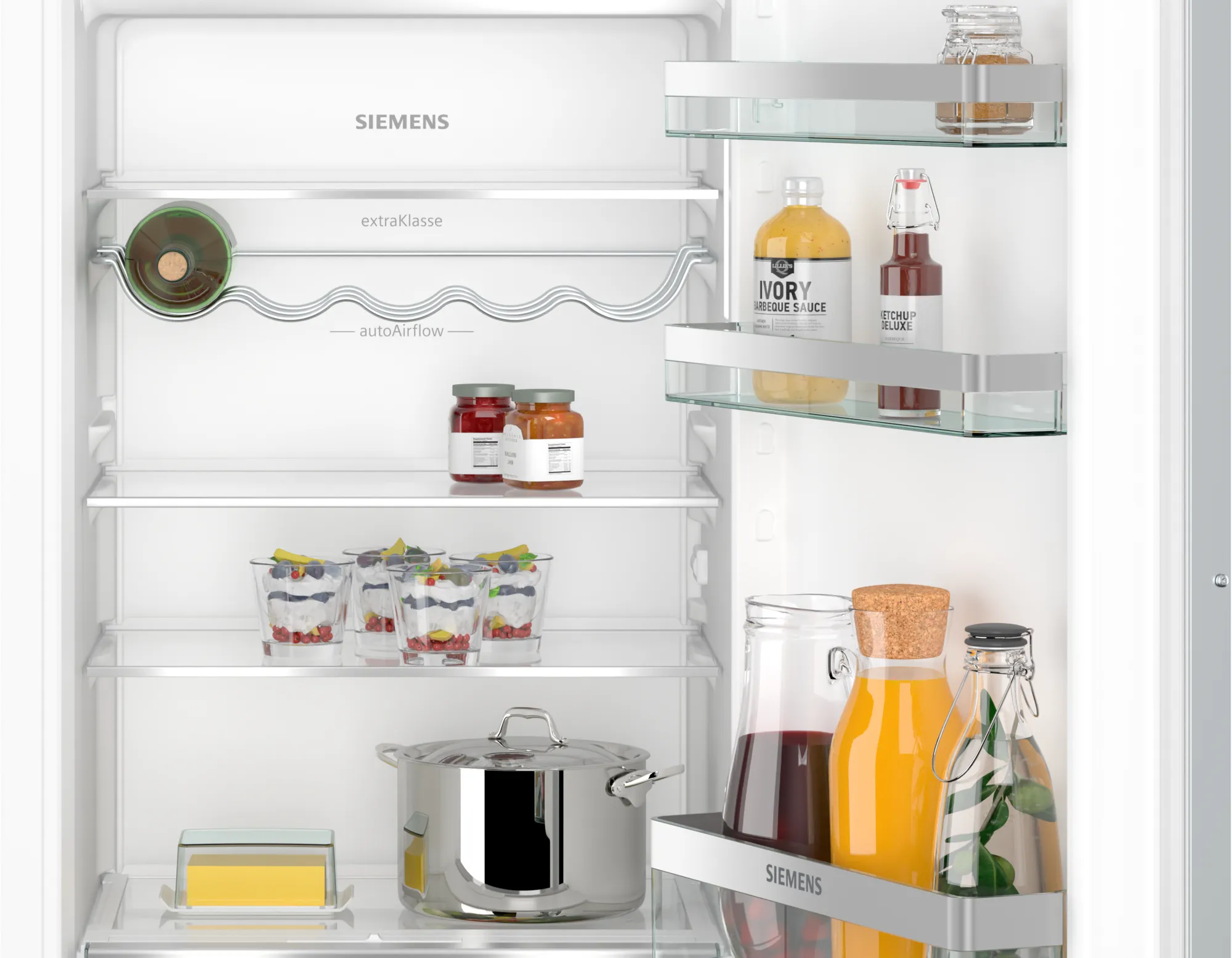 SIEMENS KI42LEDD1 IQ500 koelkast met vriesvak - 122cm SIEMENS KI42LEDD1 IQ500 koelkast met vriesvak - 122cm