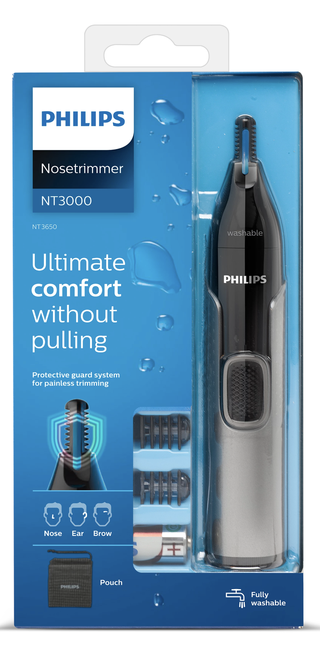 PHILIPS PHNT3650/16 neus- en oortrimmer