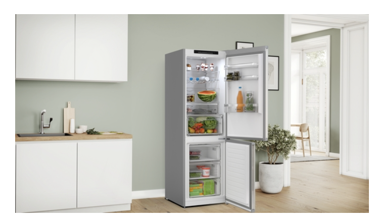 BOSCH KGN362LAF koel-/vriescombinatie - 186cm