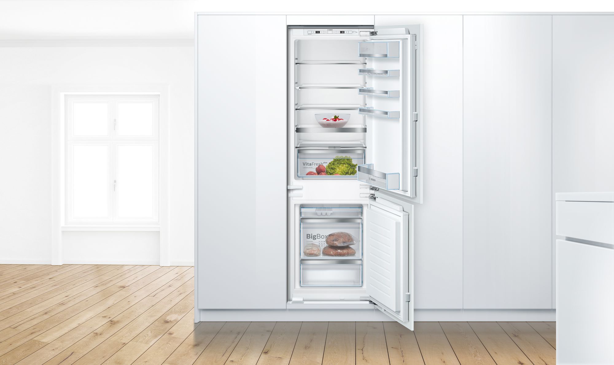 BOSCH KIS86AFE0 SERIE 6 koel-/vriescombinatie - 178cm