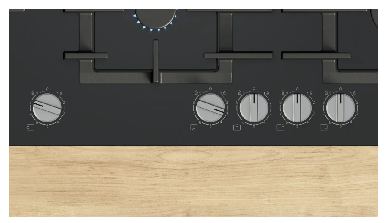 BOSCH PPM9A6I40 gaskookplaat - 90cm