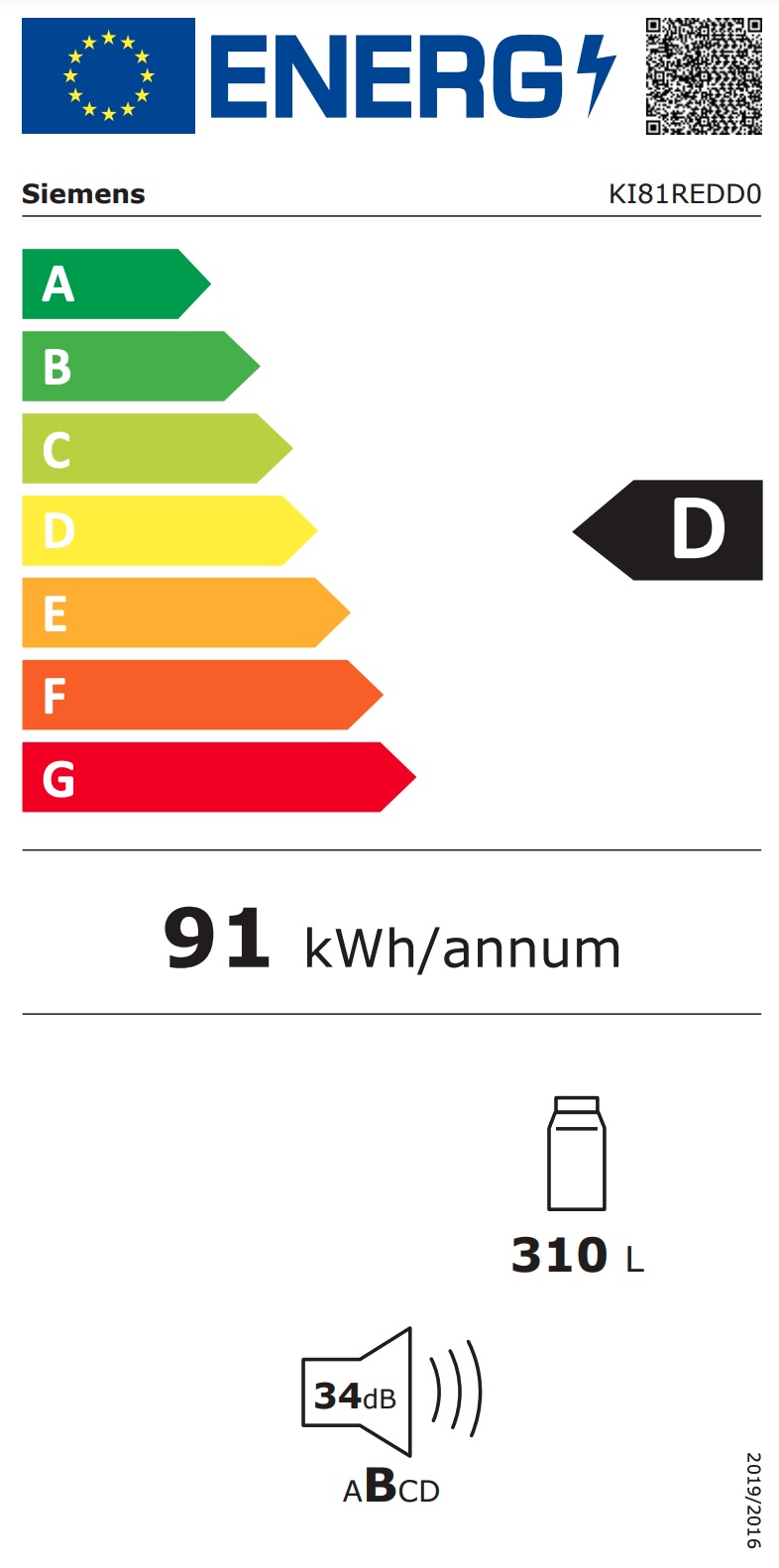 SIEMENS KI81REDD0 IQ500 koelkast zonder vriesvak - 177cm SIEMENS KI81REDD0 IQ500 koelkast zonder vriesvak - 177cm