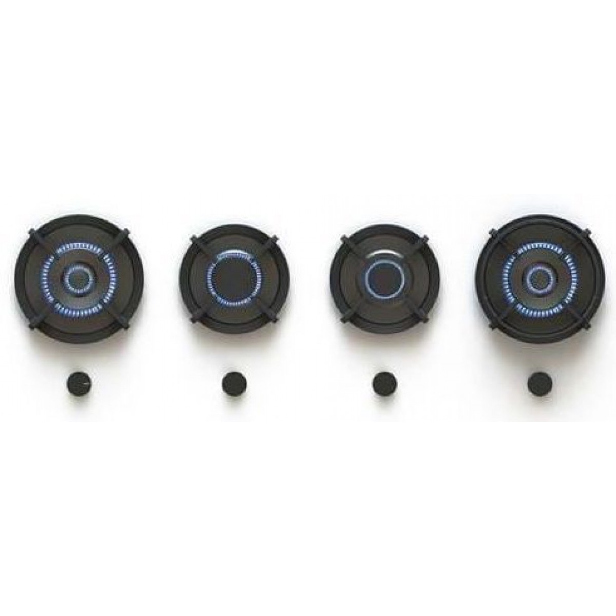 NOVY 56074 gaskookplaat - domino