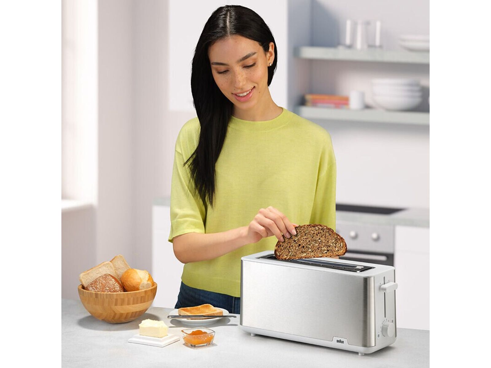 BRAUN (DELONGHI) BHHT1610WH broodrooster