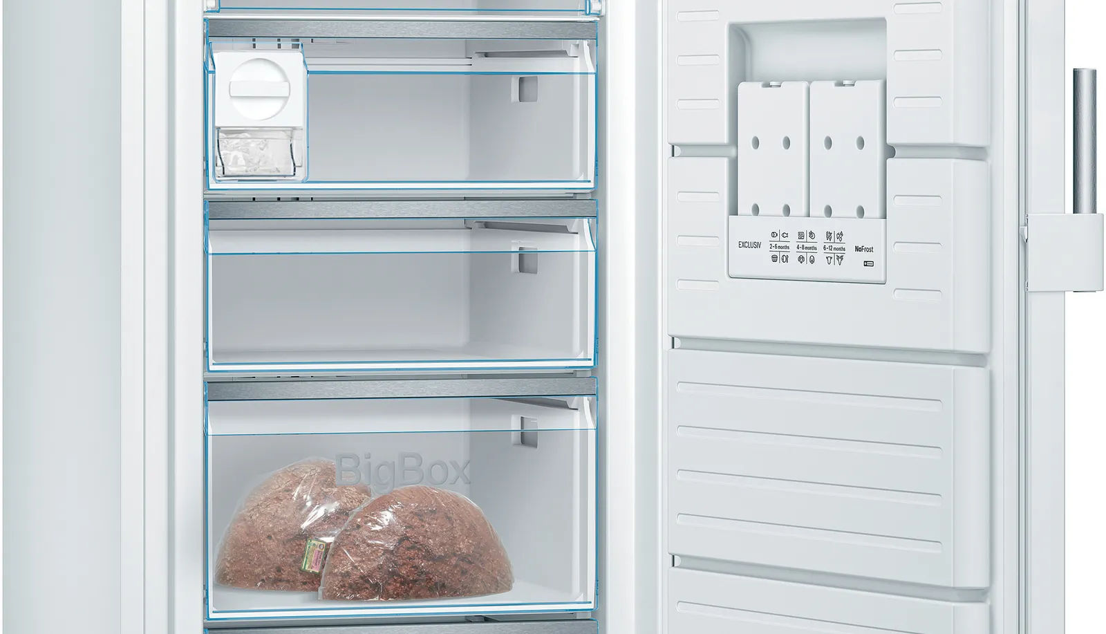 BOSCH GSN58EWCV SERIE 6 vrijstaande vriezer - 191cm