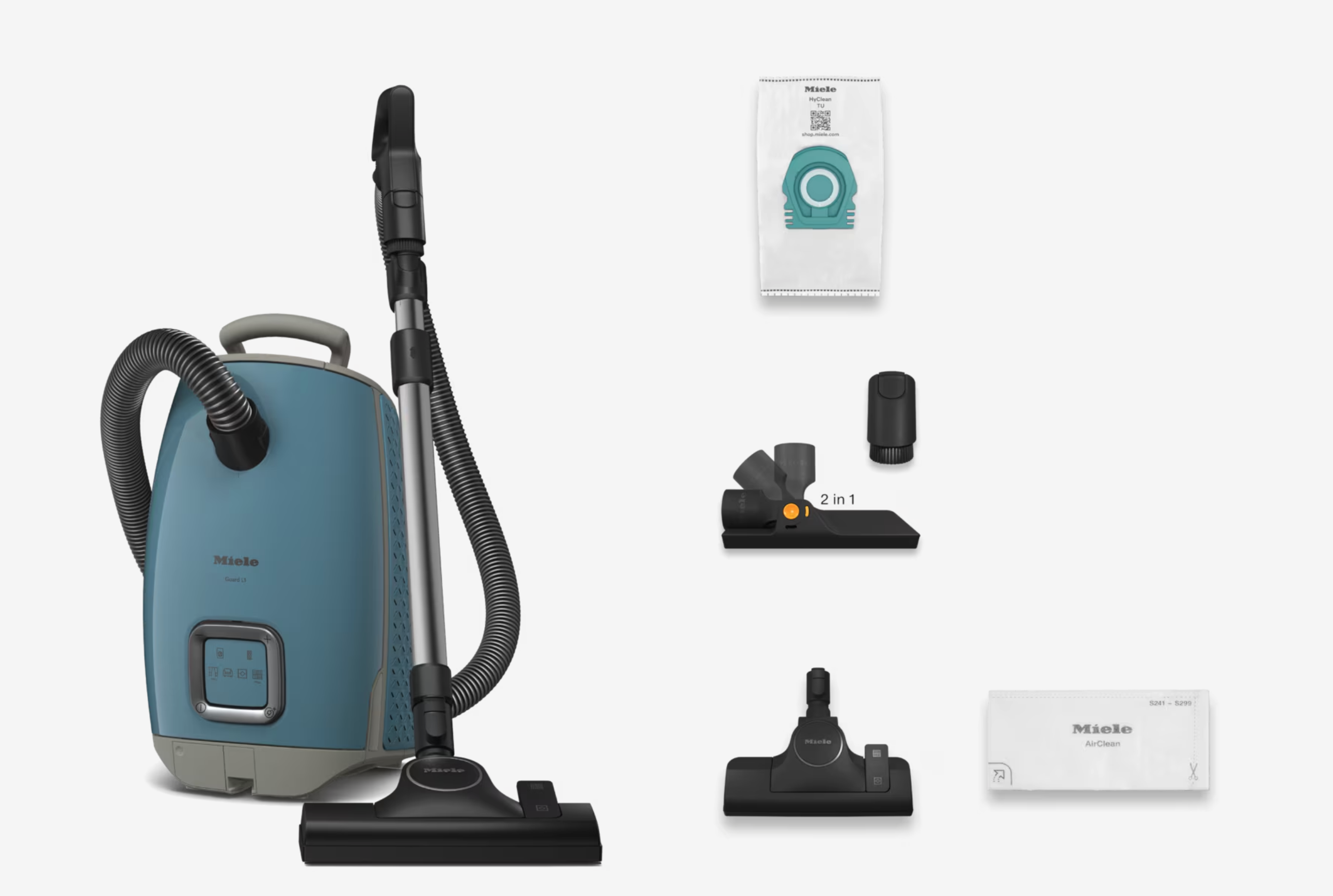 MIELE GUARDL1NORDICBLUECE GUARD stofzuiger met zak