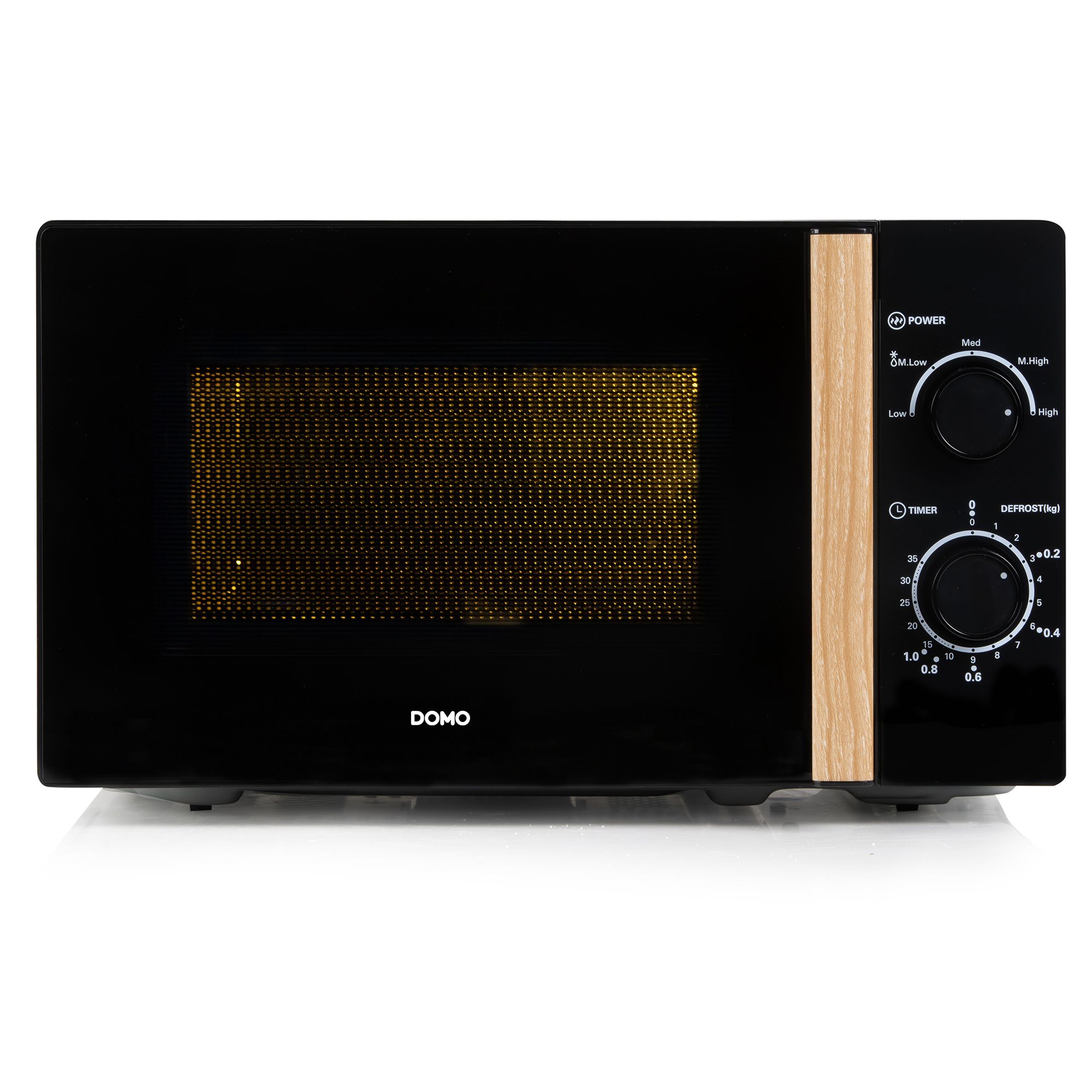 DOMO DODO2820 vrijstaande microgolfoven zonder grill - 25cm