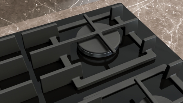 SIEMENS EP9A6MI40 IQ500 gaskookplaat - 90cm