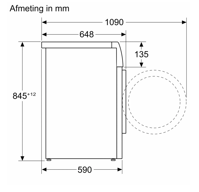 BOSCH WGB2440AFG SERIE 8 wasmachine
