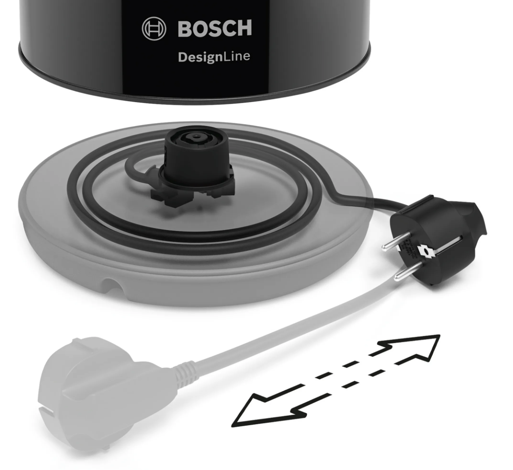 BOSCH SDA TWK3P423 DesignLine waterkoker