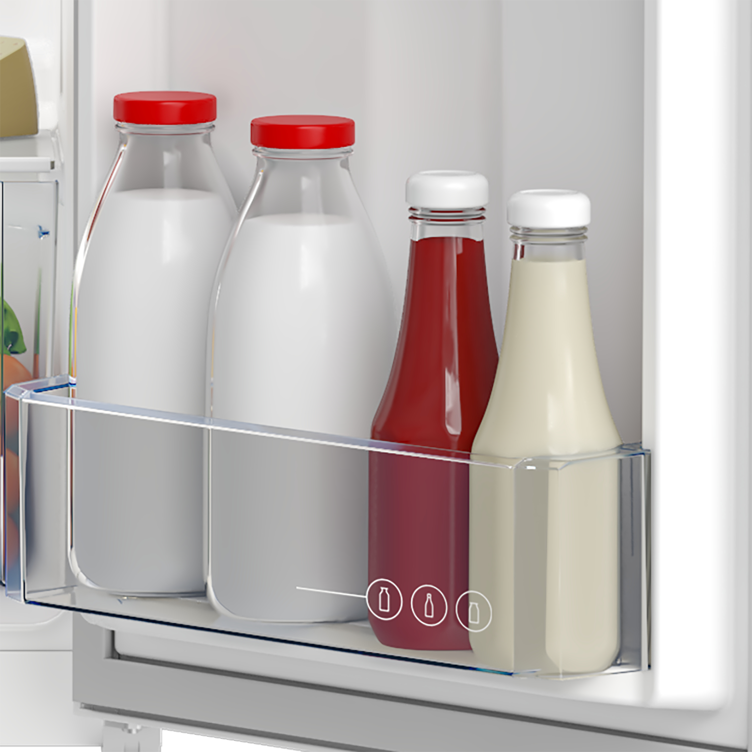 BEKO TS190040N vrijstaande koelkast zonder vriesvak - 82cm