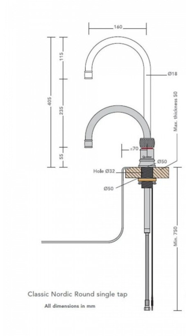 QUOOKER CNSRCHR 2 in1 kraan