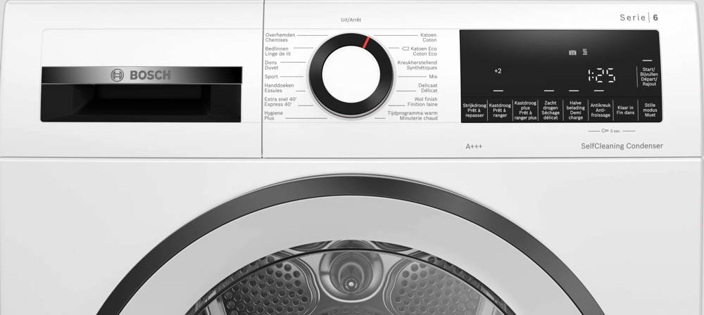 BOSCH WQG235DEFG SERIE 6 droogkast - warmtepomp