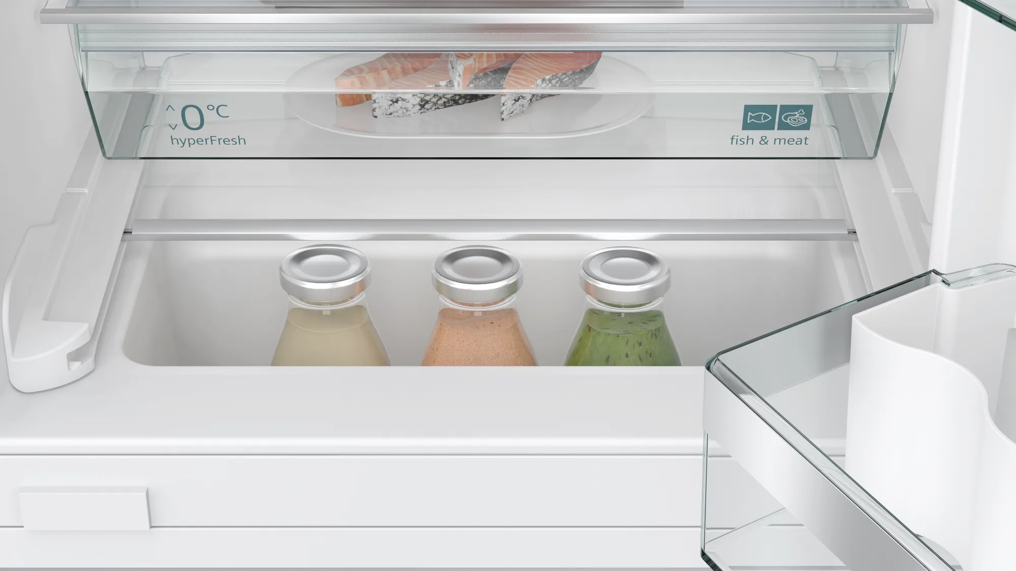 SIEMENS KU21RADE0 IQ500 onderbouw koelkast zonder vriesvak - 82cm