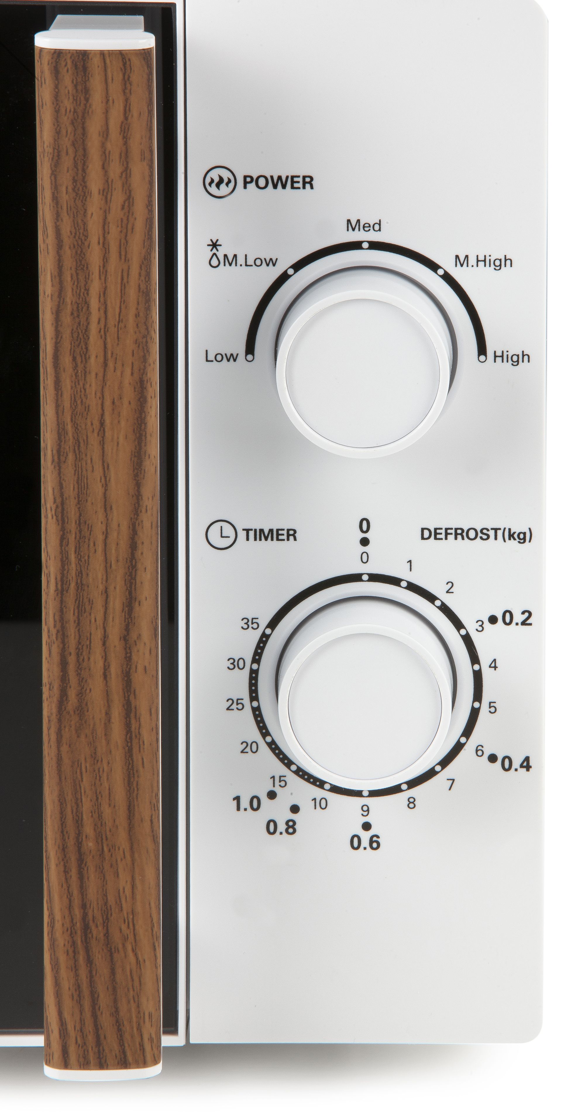 DOMO DODO2720 vrijstaande microgolfoven zonder grill - 25cm