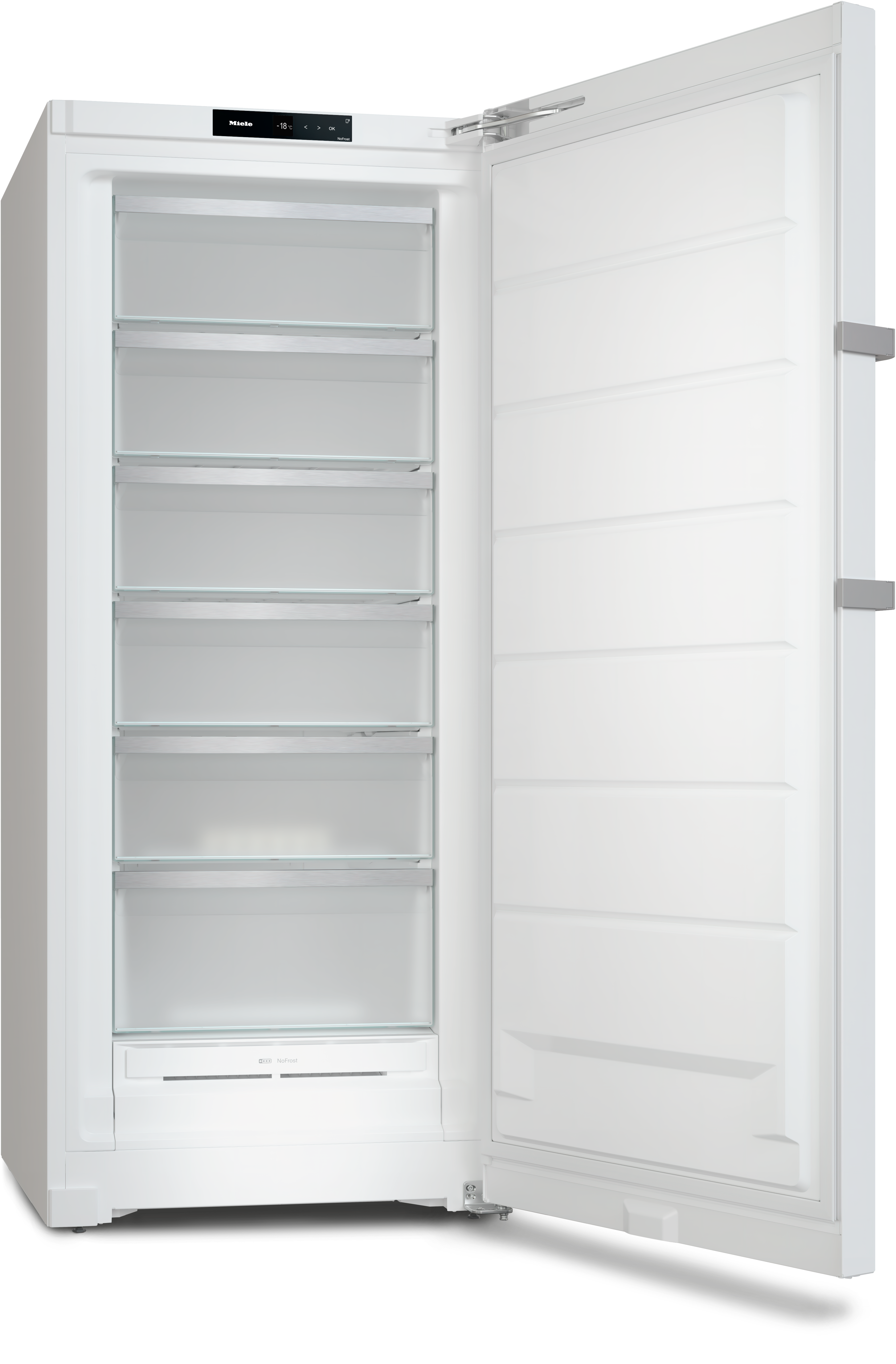 MIELE FN4748CWS vrijstaande vriezer - 165cm