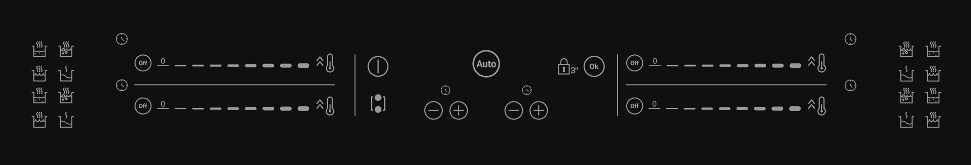 BEKO HII84540IFT inductiekookplaat - 77cm