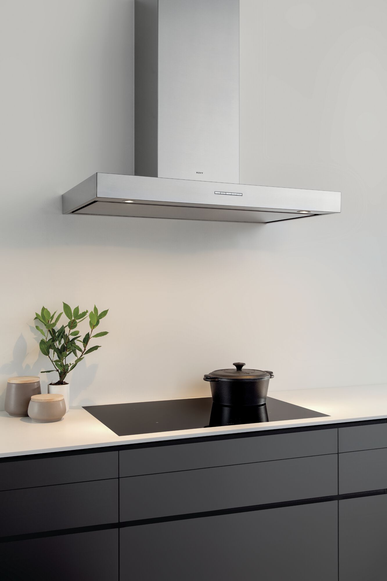 NOVY 6510 wandschouwdampkap - 90cm