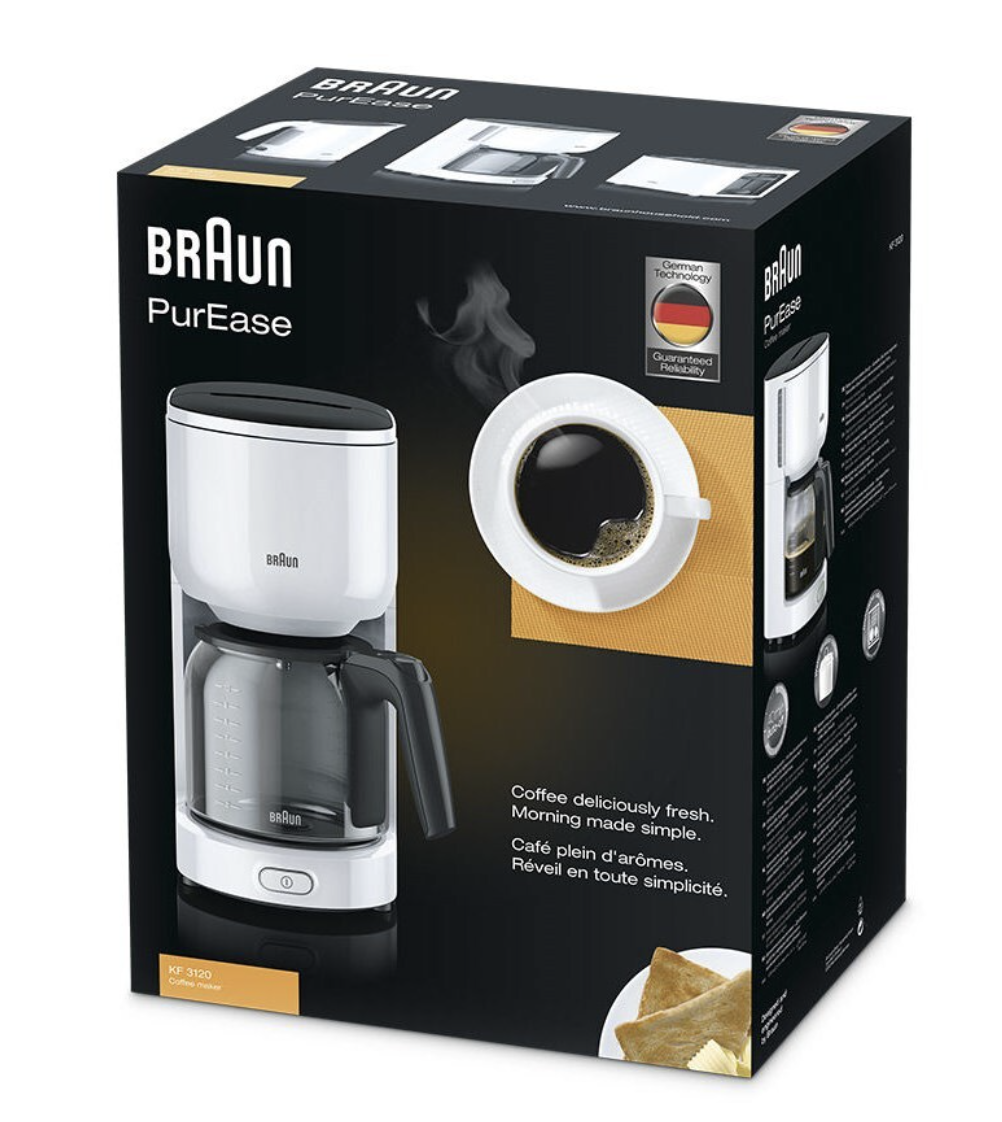 BRAUN (DELONGHI) BHKF3120WH koffiezetapparaat