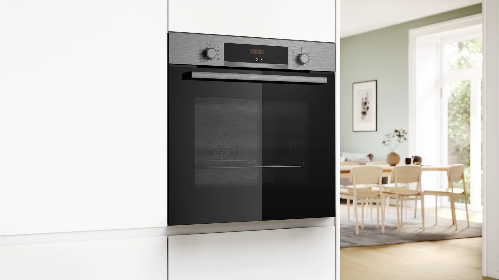 BOSCH HBA534BS3 SERIE 4 multifunctionele oven - 60cm