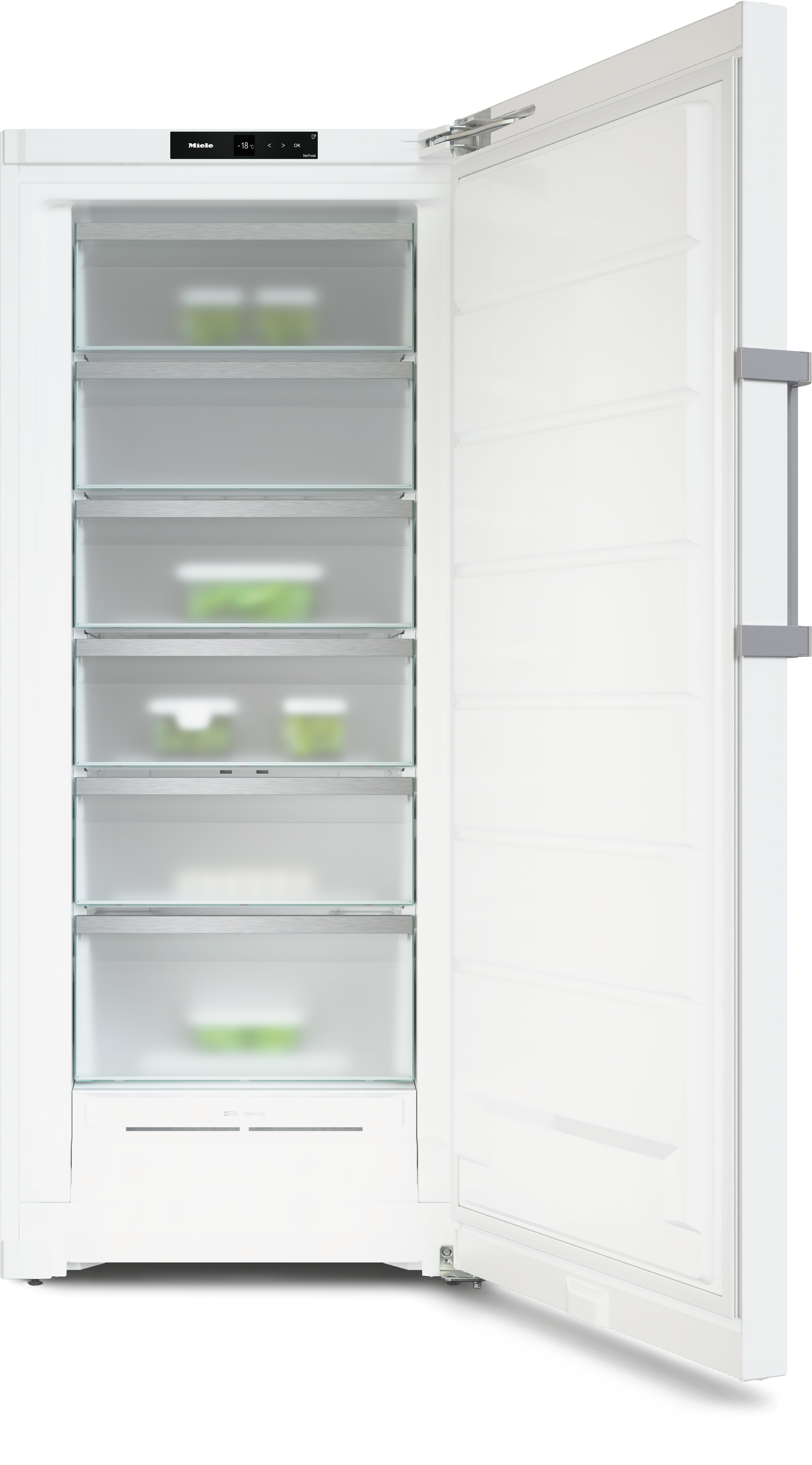 MIELE FN4748CWS vrijstaande vriezer - 165cm