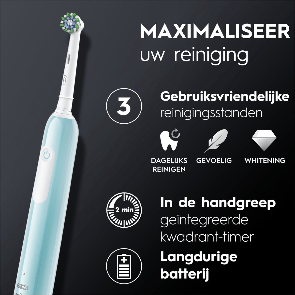 ORAL B OBPRO1DUO elektrische tandenborstel