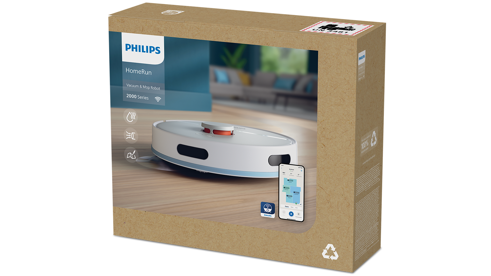 PHILIPS PDXU2000/15 robotstofzuiger