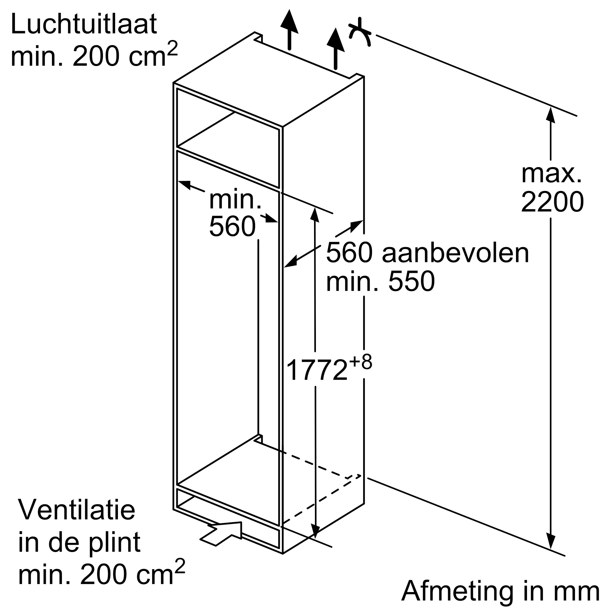 SIEMENS KI81REDD0 IQ500 koelkast zonder vriesvak - 177cm SIEMENS KI81REDD0 IQ500 koelkast zonder vriesvak - 177cm