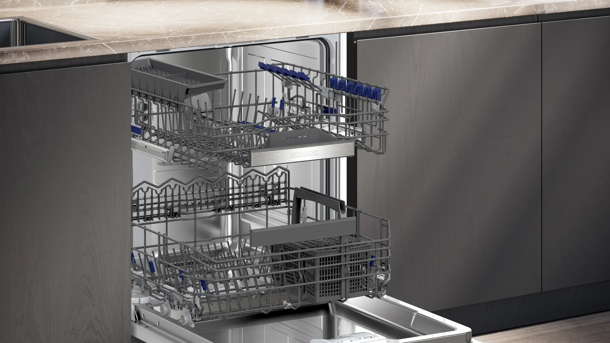 SIEMENS SN65EX14BE iQ500 vaatwasser volledig integreerbaar